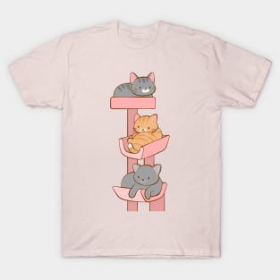 Kawaii Kitty Cat Tree T-Shirt